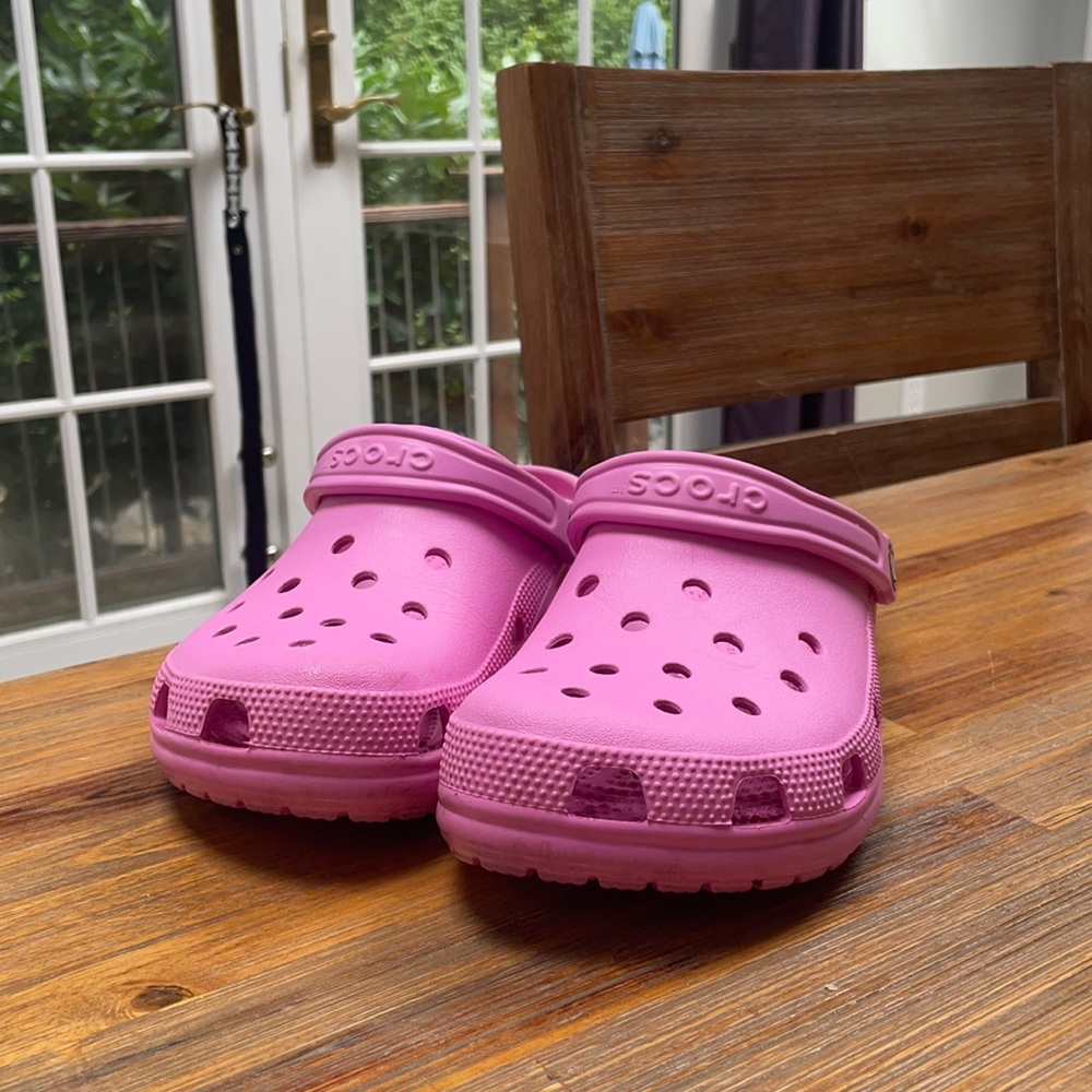 crocs, wore once, wrong size